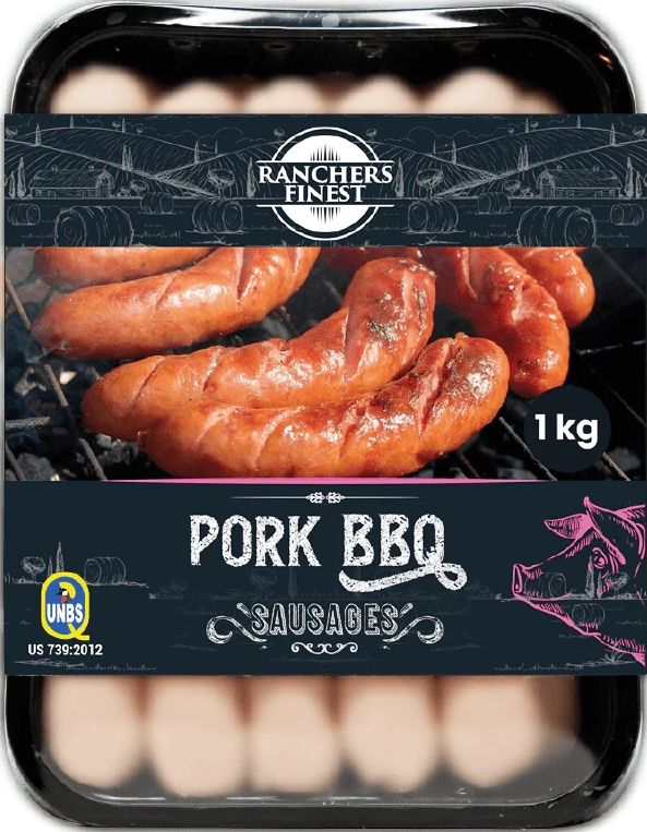 BBQ Pork Sausages (1kg)