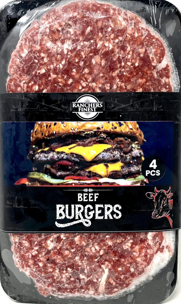 Beef Burger Patties (4pcs)