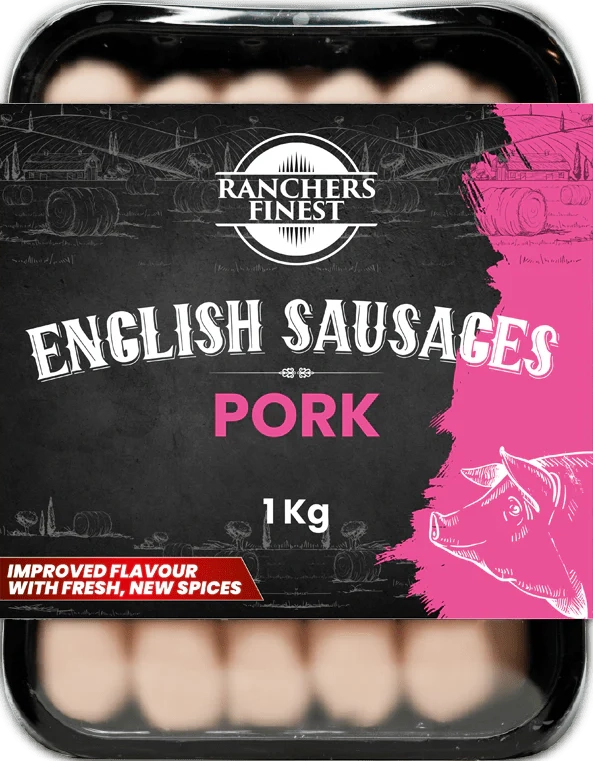 English Pork Sausages (1kg)