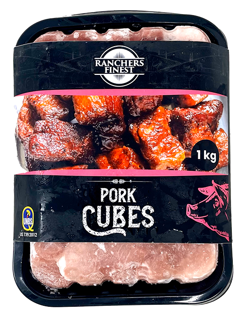 Pork Cubes (1kg)