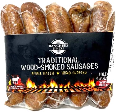 Traditional Smoked Beef Sausages